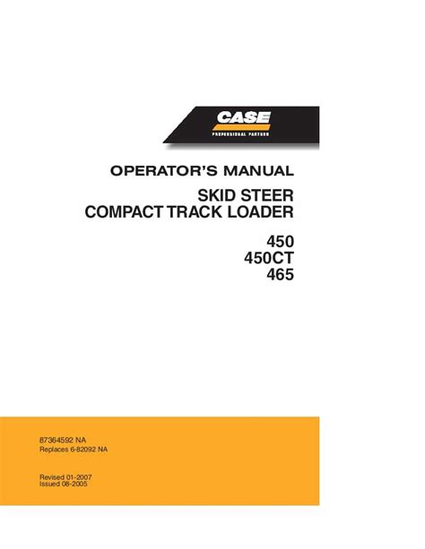 case 450 skid steer service manual|case skid steer size chart.